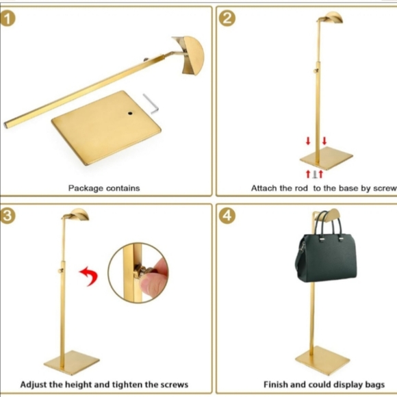 Adjustable Bag Display Stand - Picture 4 of 5
